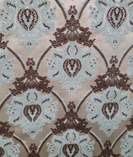 Mööblikangas,sinine ornament